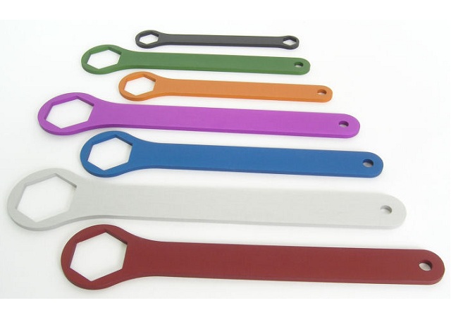 Color-Coded Fork Wrenches